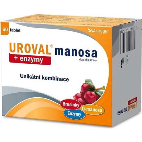 Uroval Manosa + Enzymy tbl.30